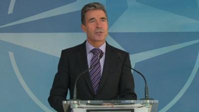 Nato Secretary General Anders Fogh Rasmussen