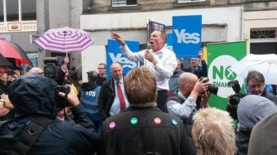 Jim Murphy in Kirkcaldy