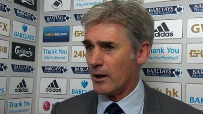 West Bromwich Albion head coach Alan Irvine