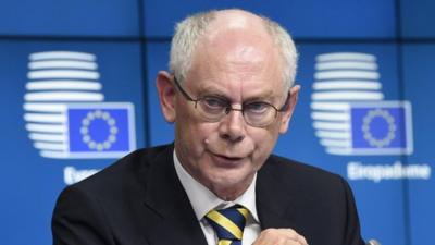 European Council President Herman Van Rompuy