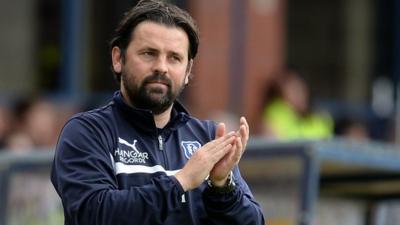 Dundee manager Paul Hartley