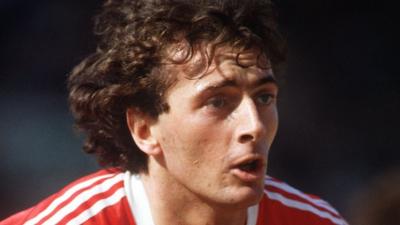 Britain's first million pound footballer Trevor Francis