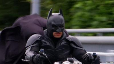 Japanese Batman, 'Chibatman', who dresses as the Caped Crusader to make people smile