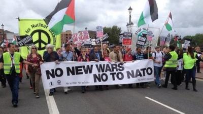 Anti-Nato march