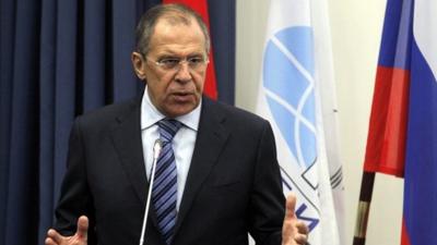 Russian Foreign minister Sergei Lavrov