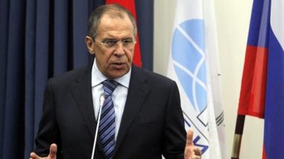 Russian Foreign minister Sergei Lavrov