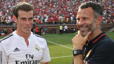 Gareth Bale and Ryan Giggs