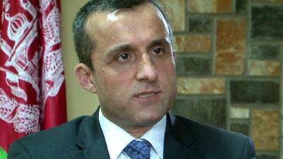 Former Afghan National Security Adviser Amrullah Saleh