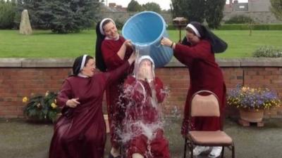 Ice bucket challenge