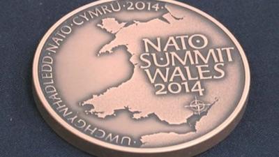 Nato summit coin