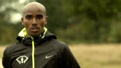 Olympic and world champion Mo Farah