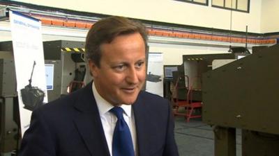 Prime Minister David Cameron