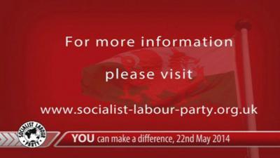 Socialist Labour Party election broadcast