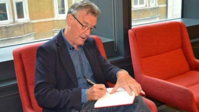 Michael Palin writing in his diary