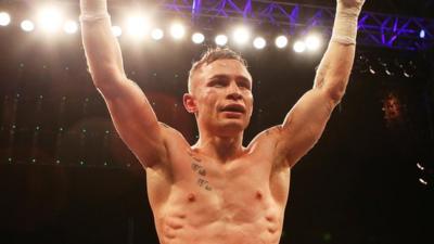 IBF super-bantamweight World Champion Carl Frampton