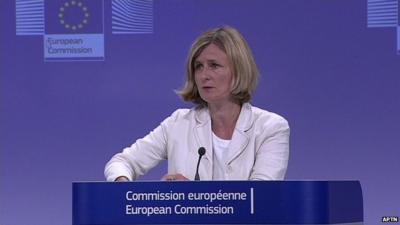 European Commission spokeswoman, Pia Ahrenkilde-Hansen