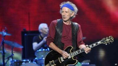 Keith Richards in concert