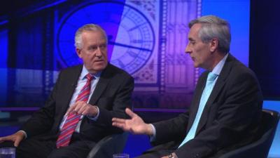 Peter Hain and John Redwood