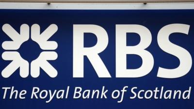 Royal Bank of Scotland sign