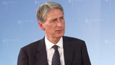 Foerign Secretary Philip Hammond