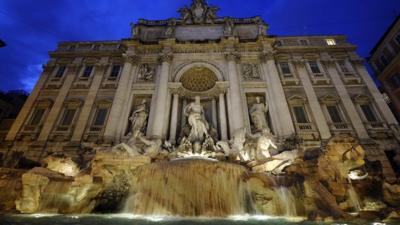 Trevi fountain