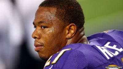 American footballer Ray Rice