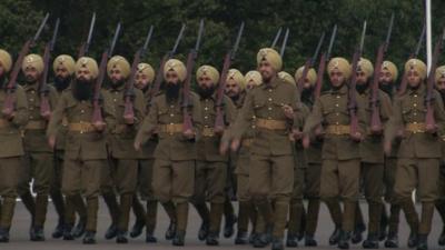 Sikhs in WW1 uniform