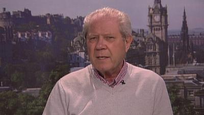 The former SNP deputy leader Jim Sillars