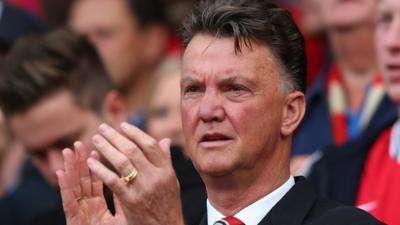 Manchester United manager Louis van Gaal