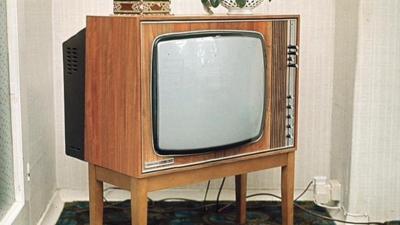 An old fashioned TV Set