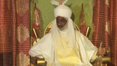 Muhammad Sanusi II, emir of Kano in northern Nigeria