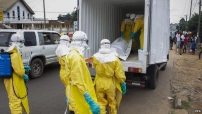 Ebola health workers