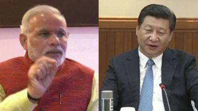 Narendra Modi and Xi Jinping