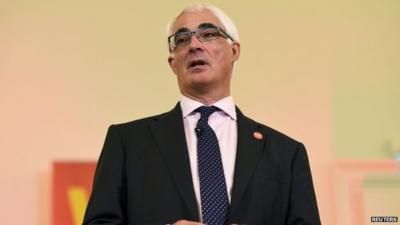 Alistair Darling, leader of the Better Together campaign