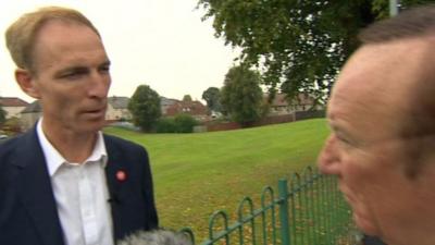 Jim Murphy with Andrew Neil