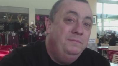 Alan Henning - still from amateur video given to BBC