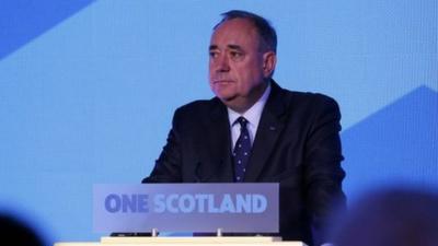 Alex Salmond First Minister of Scotland