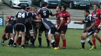 Cornish All Blacks against Redruth