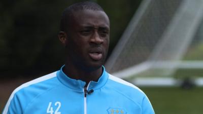 Yaya Toure Manchester City