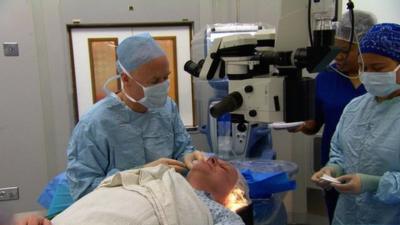 Moorfields Eye Hospital team