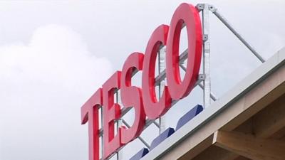 Tesco sign