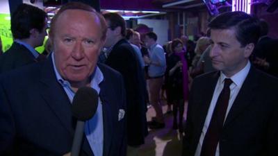 Andrew Neil with Douglas Alexander