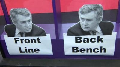 Gordon Brown graphic on Daily Politics mood box