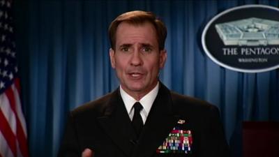 Pentagon spokesman Rear Adm John Kirby