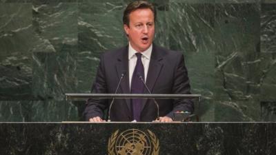 David Cameron at UN