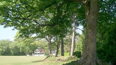 Ynysangharad Park cricket ground, Pontypridd - photo by Kev Griffin