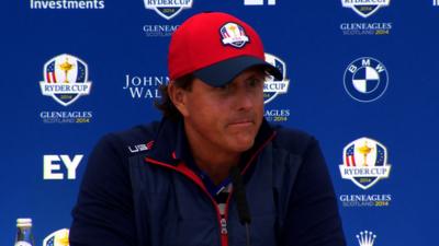 USA golfer Phil Mickelson