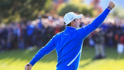 Ryder Cup 2014: American three-putt hands Europe win