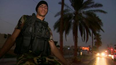 Iraqi fighter, Bagdhad