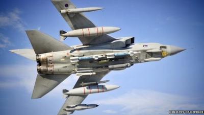 RAF Tornado in flight